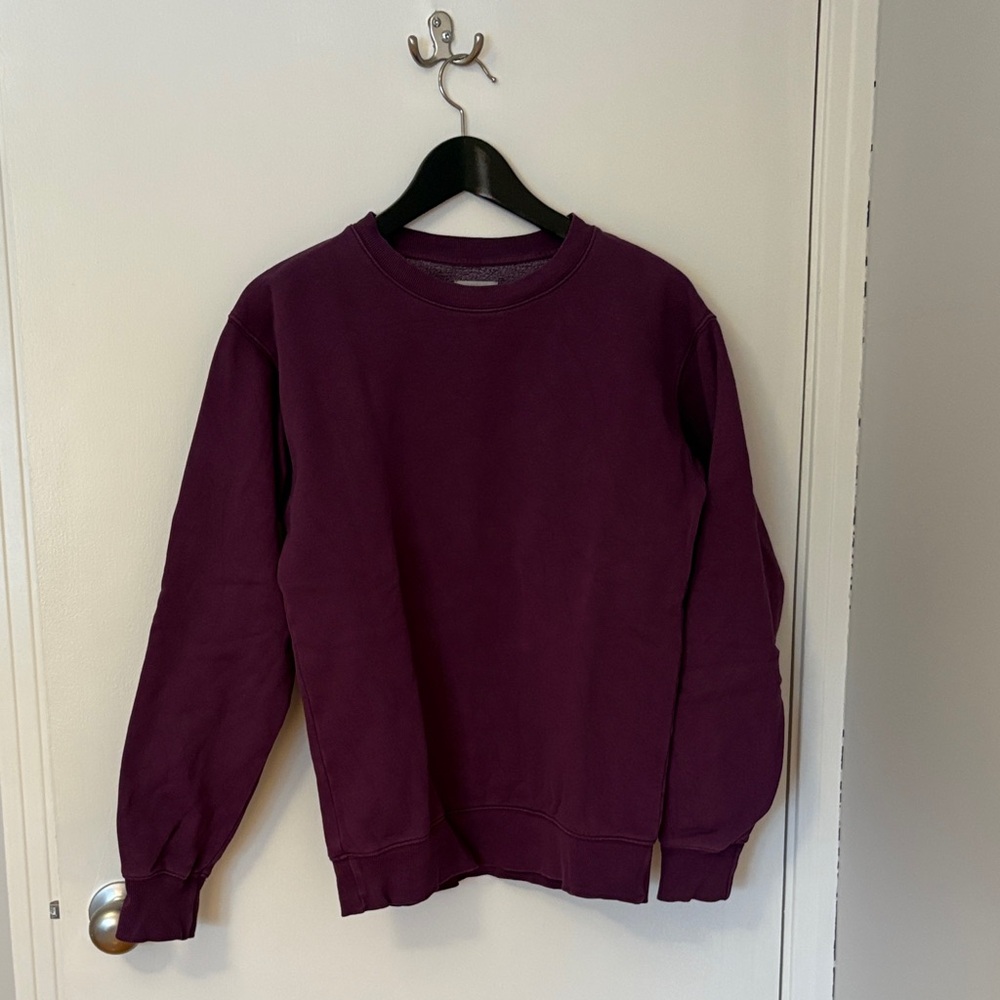 TNA Men's Deep Purple Crewneck Sweater